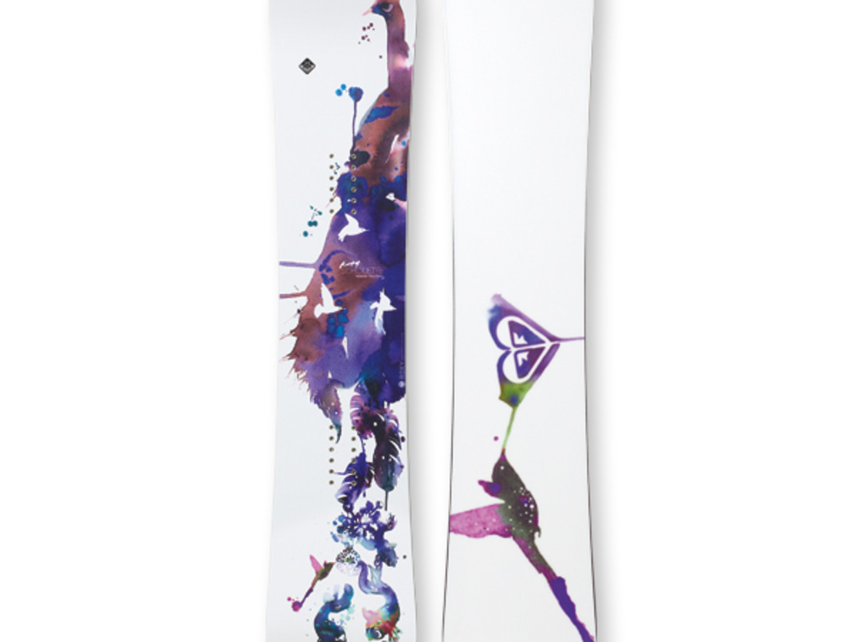 Roxy Silhouette Banana Woman's Snowboard - Snowboarder