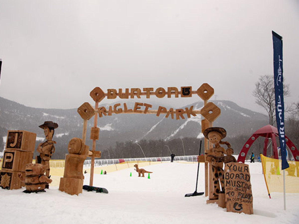 BURTON SNOWBOARDS BRINGS A NEW RIGLET PARK TO JAY PEAK RESORT