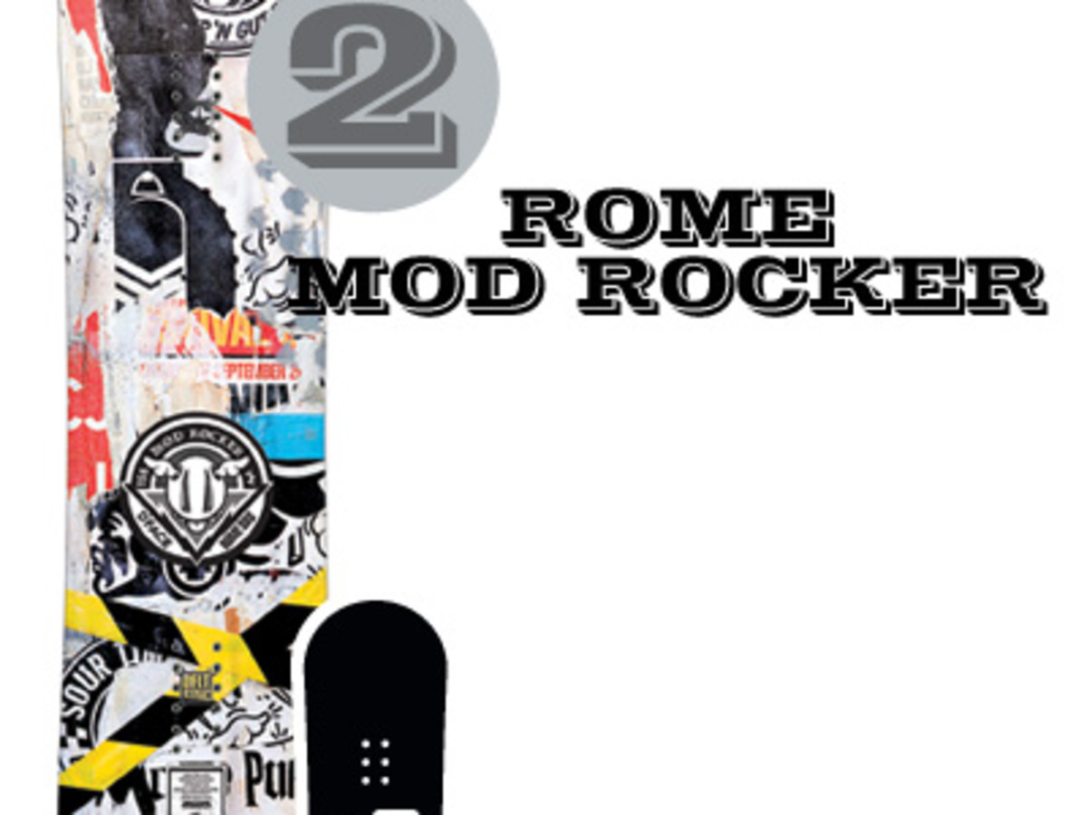 Best of Test 2012: #2 Rome Mod Rocker - Snowboarder