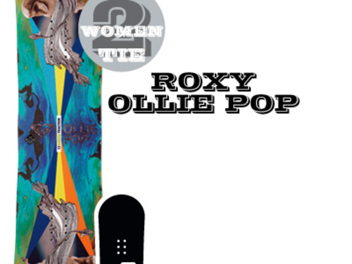 Best of Test 2012: #2 Women's Roxy Ollie Pop - Snowboarder
