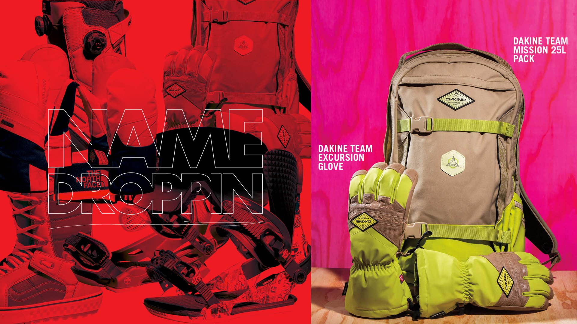 Name Droppin'—Dakine's Team Mission 25L Pack + Excursion Gloves