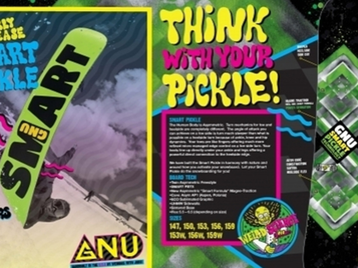 GNU Introduces Smart Pickle Technology - Snowboarder