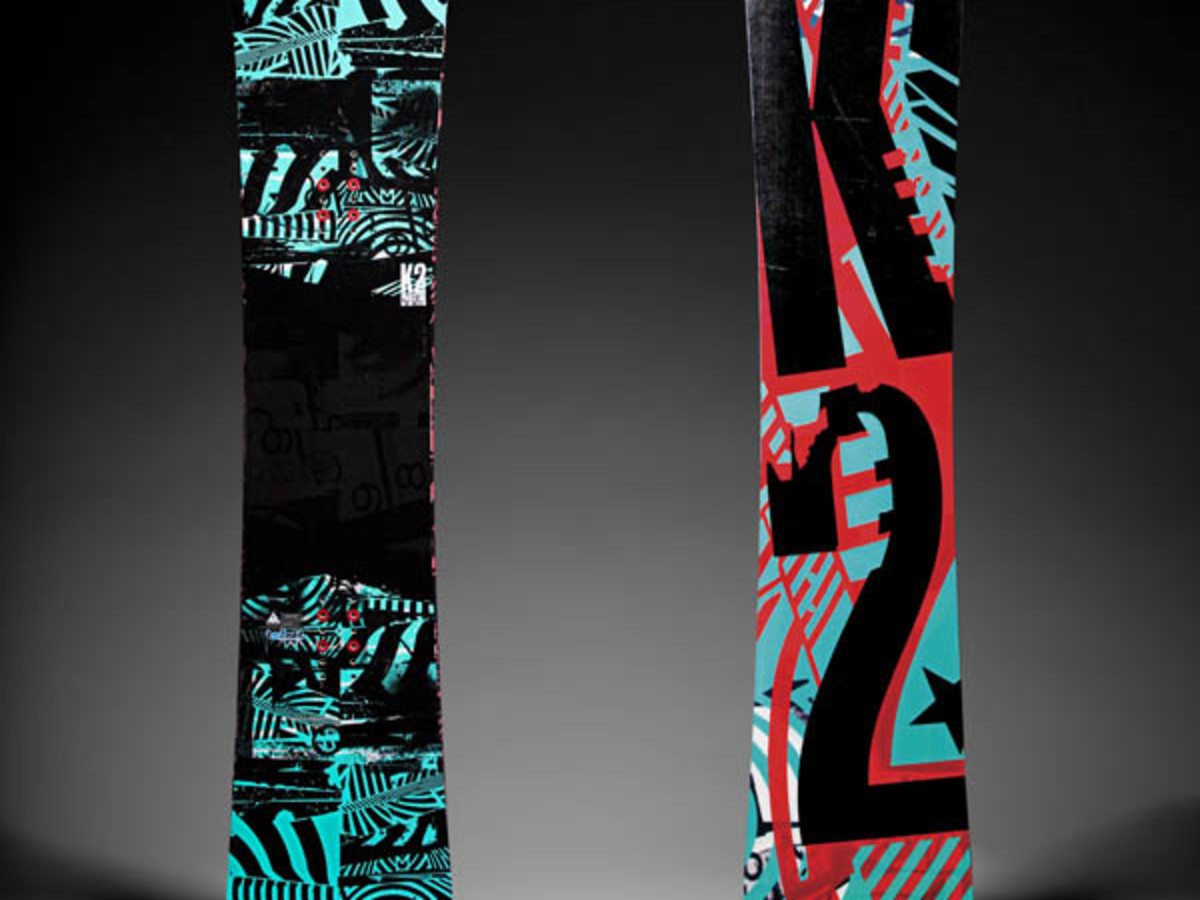 Good Wood Snowboard Test 2011 K2 Parkstar - Snowboarder