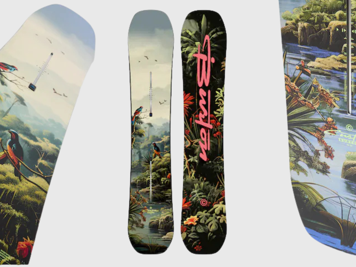 BURTON スノーボード グラフィックデザイン Burton Reveals That Artificial Intelligence Was Used for a