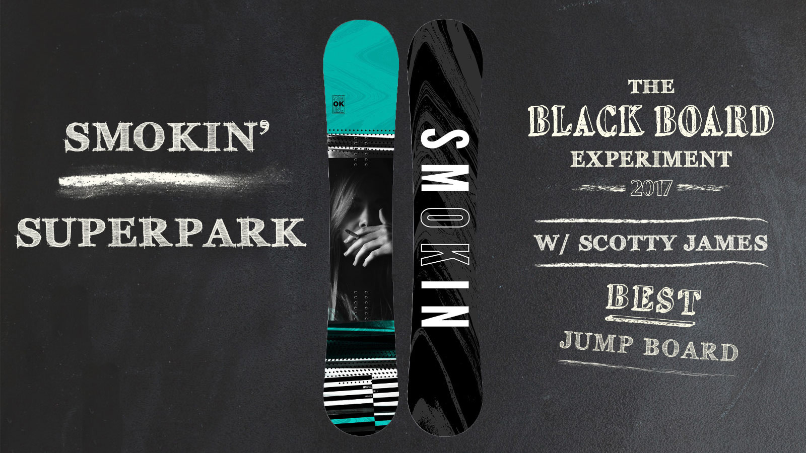 2018 Smokin' Superpark Snowboard Review - Blackboard Experiment