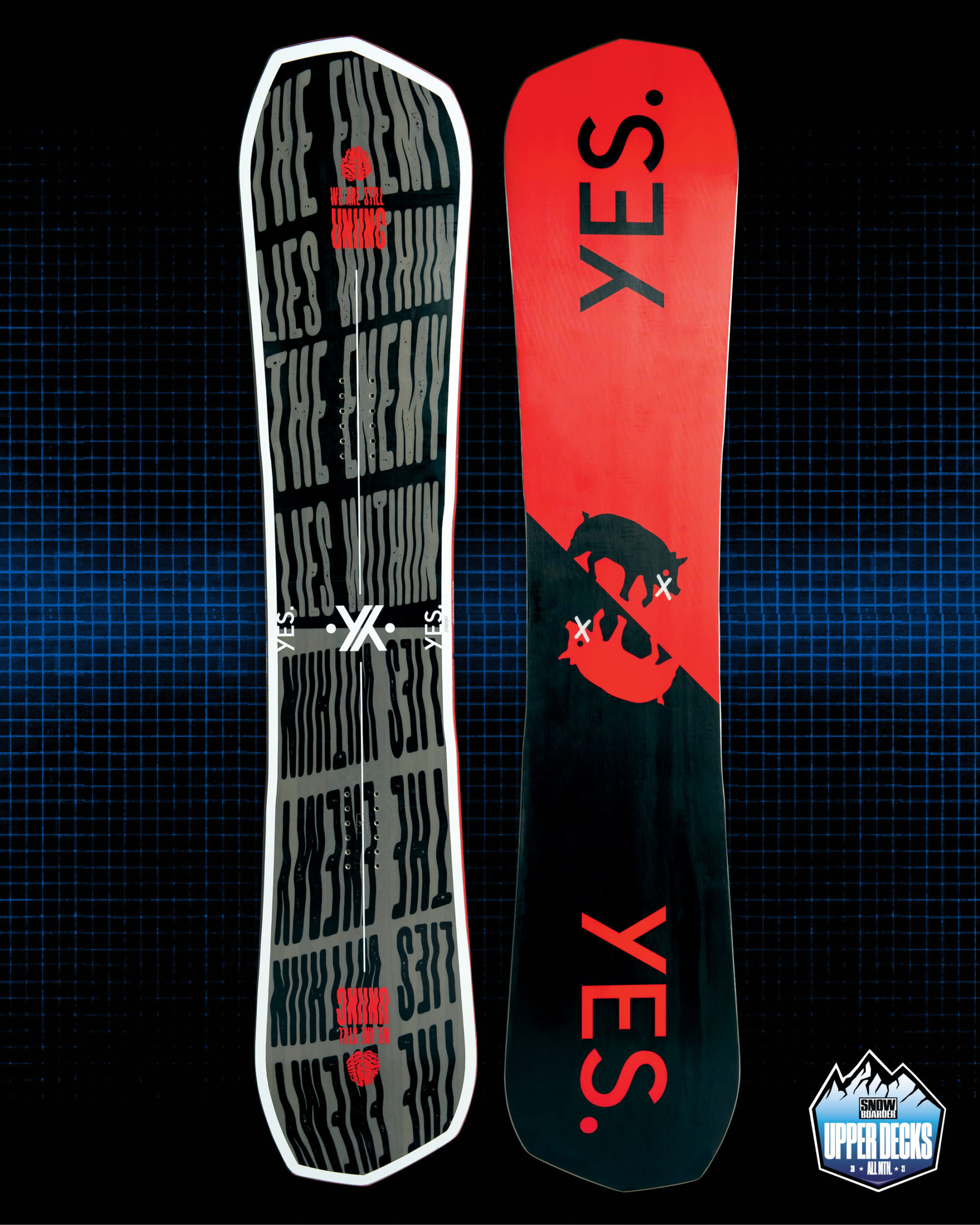 2021 Upper Decks All-Mountain Boards—YES. Greats Uninc