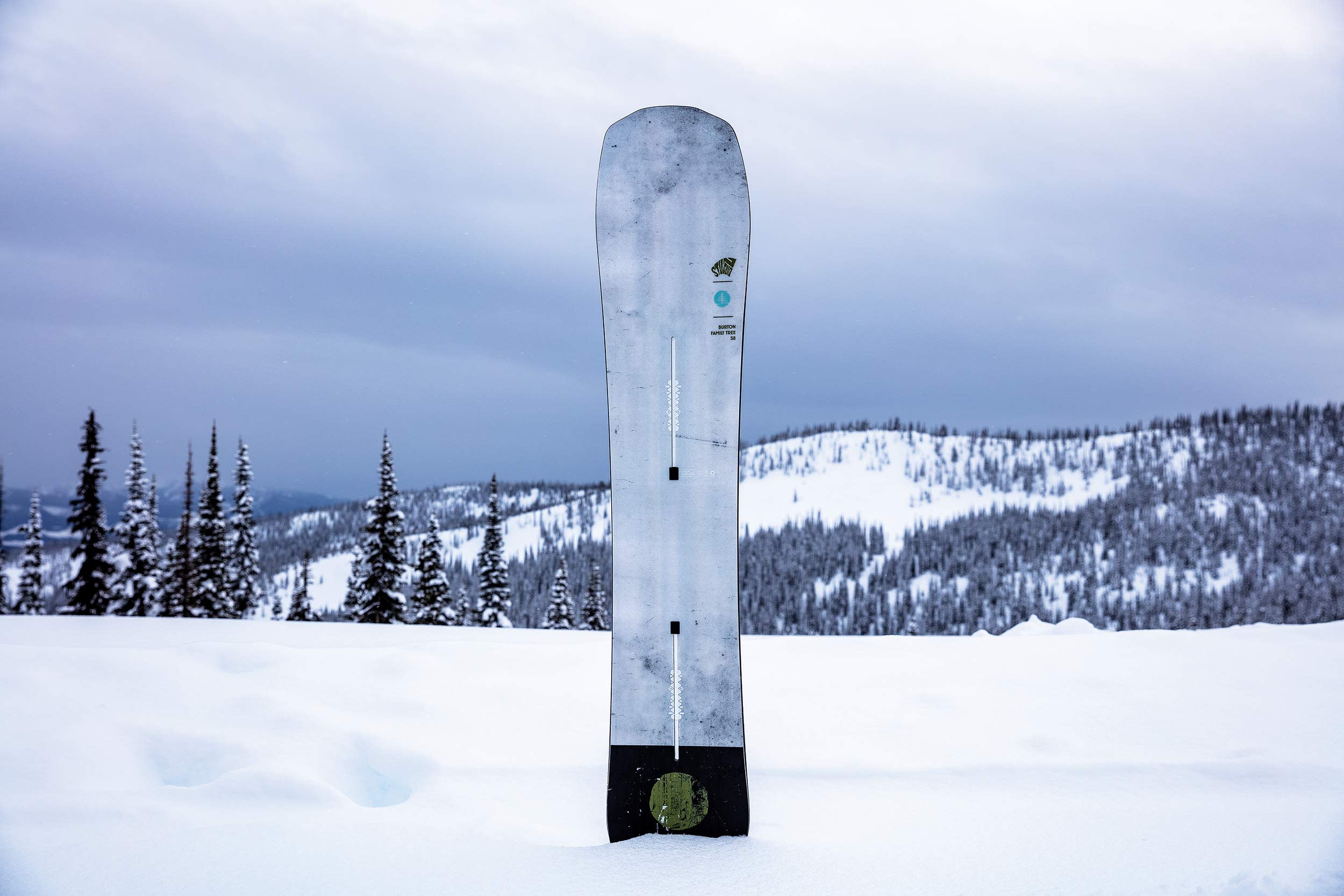 Burton Family Tree Stun Gun: Powder Board Review 2019 - Snowboarder