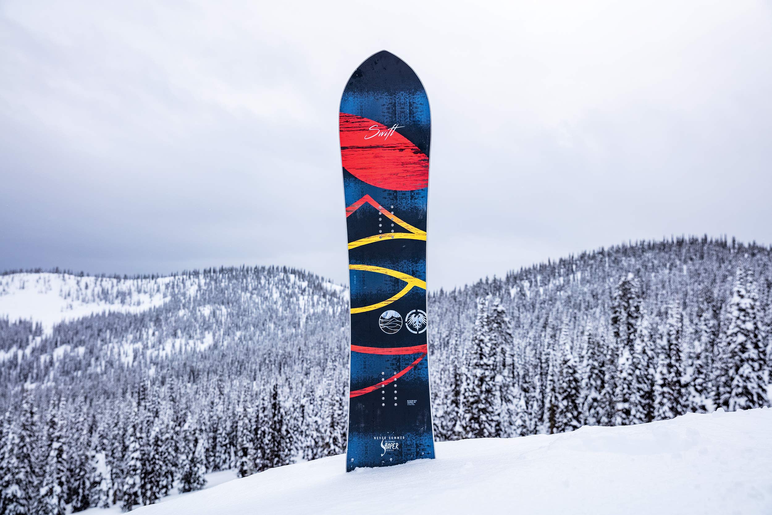 Never Summer Swift: Powder Board Review 2019 - Snowboarder