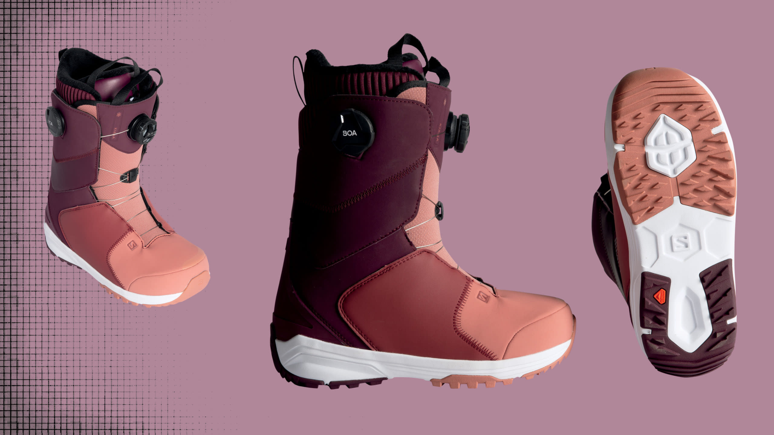 2021 Two Feet of Fresh: Salomon Kiana Focus BOA Boot - Snowboarder