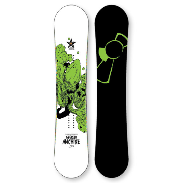 Capita Green Machine FK 158 2010 Board Technology CAPiTA