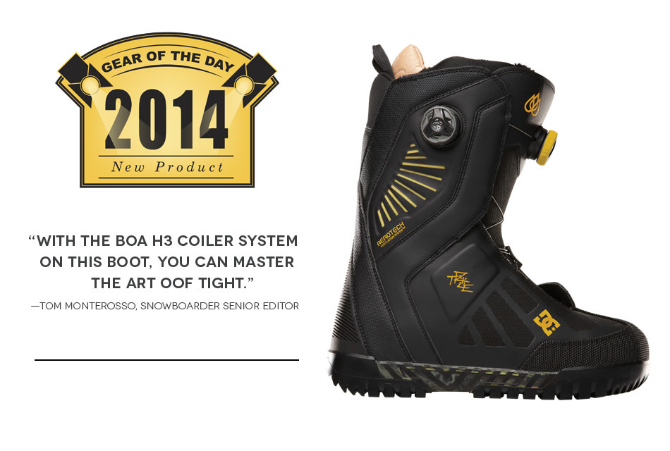 Gear of the Day: DC Travis Rice Boots - Snowboarder