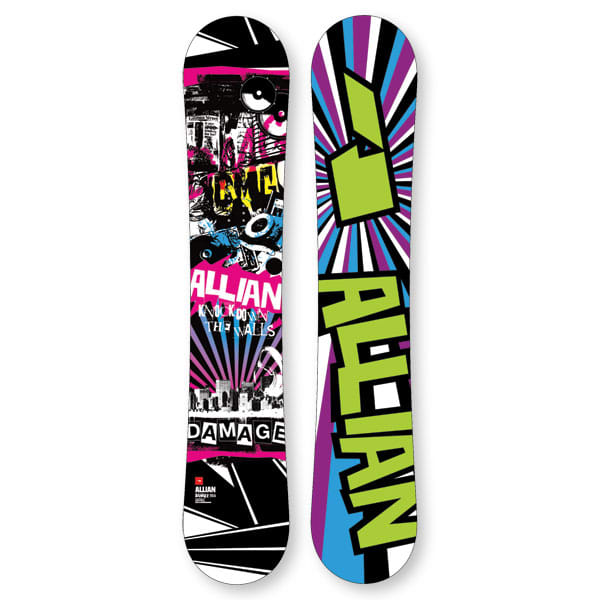 Buy Allian Damage Snowboard Shop for Snowboard Gear at Snowboarder