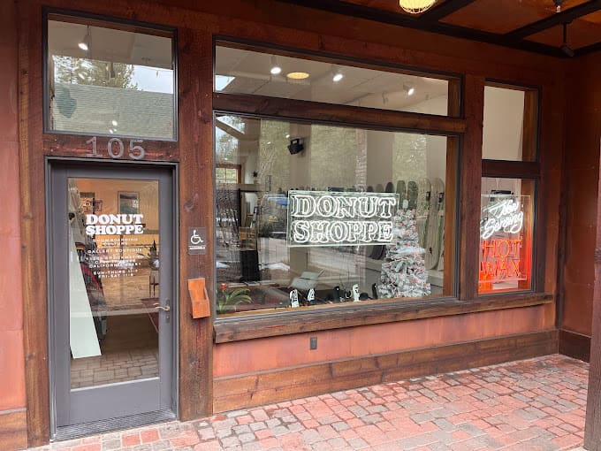 Donut Shoppe storefront in Truckee.