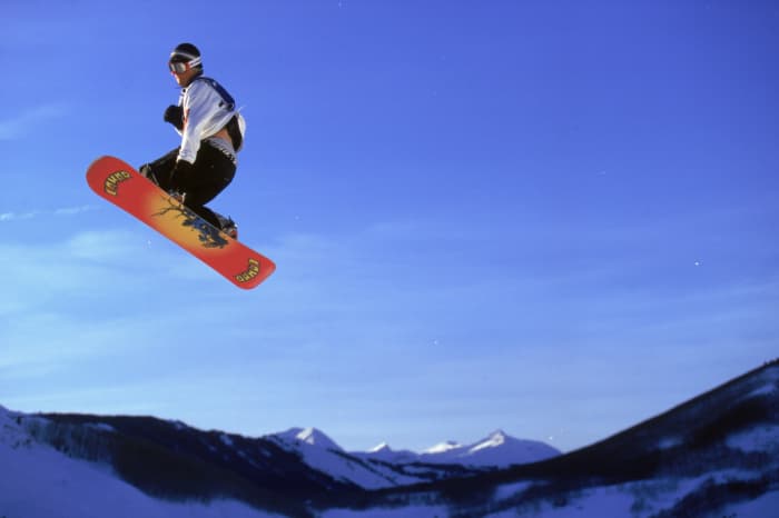Snowboarder Kevin Jones