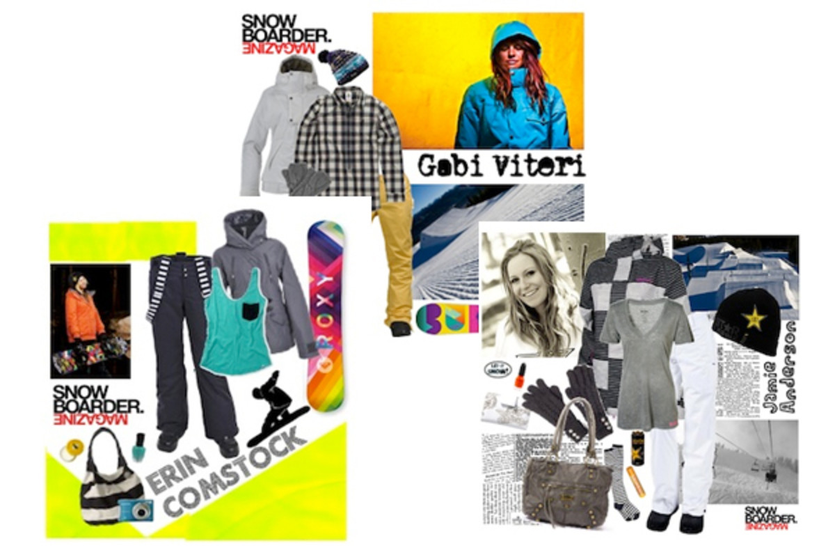 SNOWBOARDER and Polyvore team up in Winter Fashion Styling Contest Snowboarder