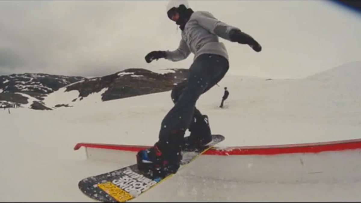 Summer Snowboarding In Norway Snowboarder