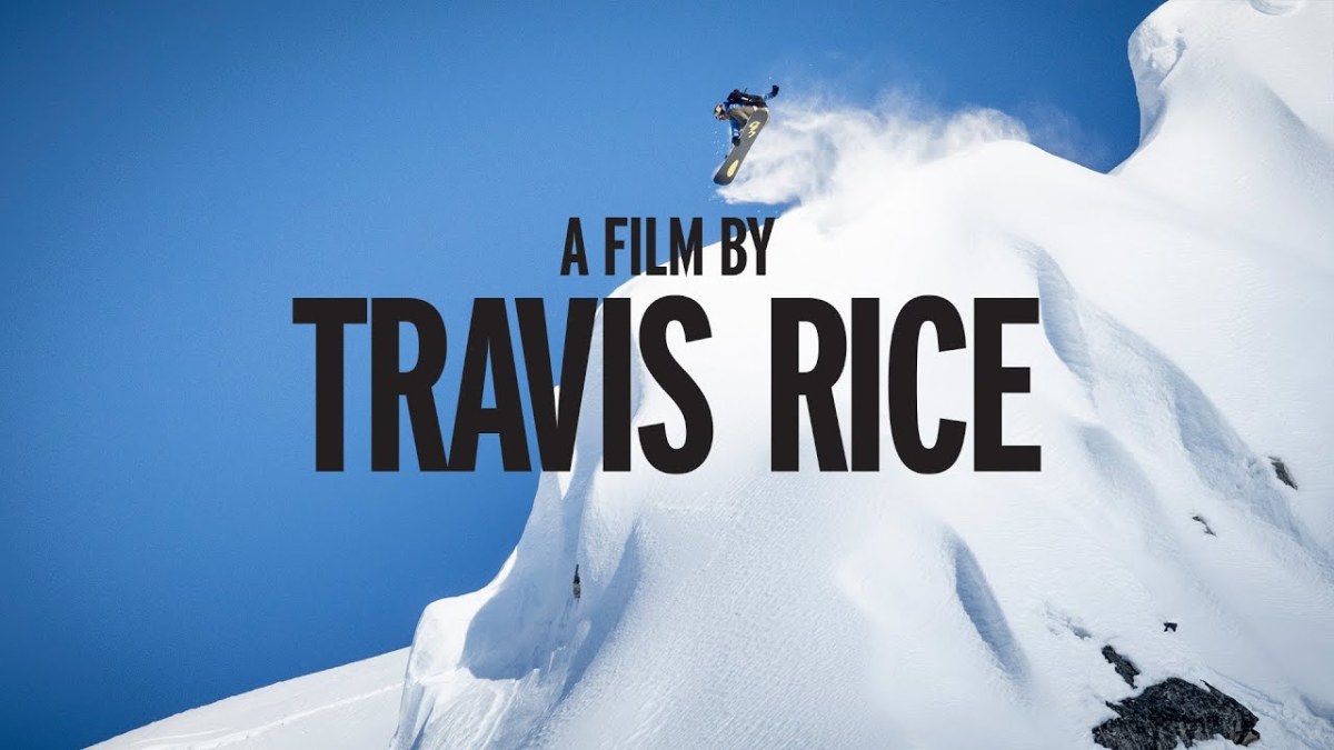 TRAVIS RICE DROPS SURPRISE EDIT Snowboarder
