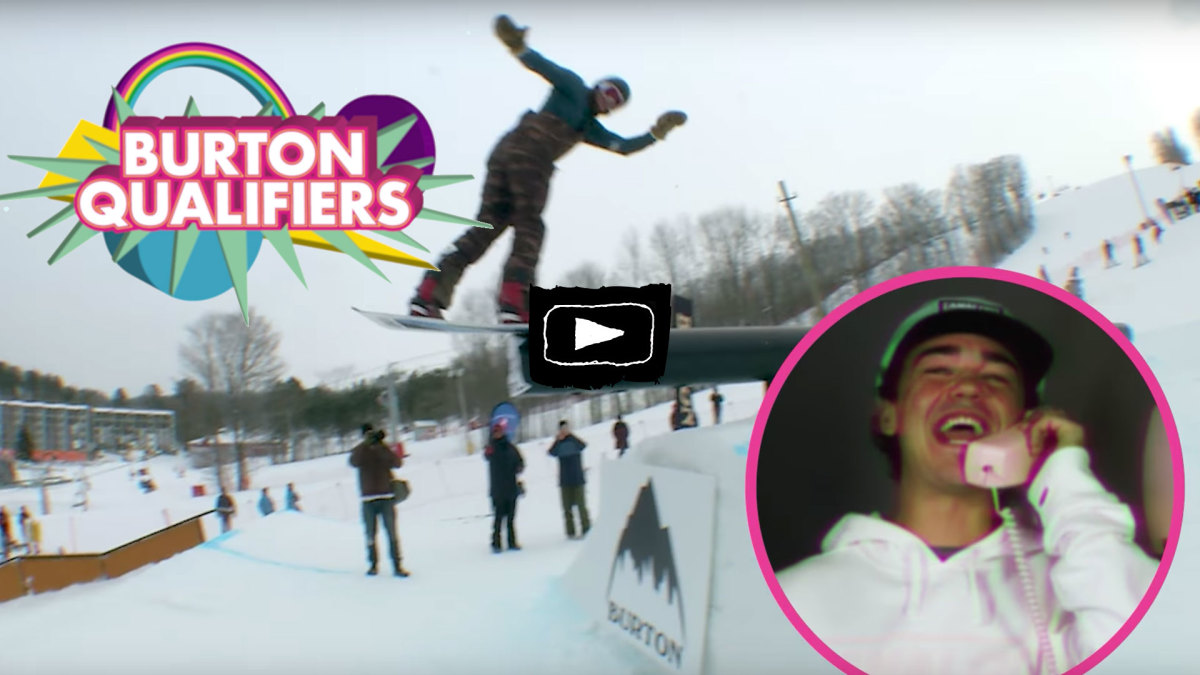 THE BURTON QUALIFIERS ARE BACK FOR 2019! Snowboarder