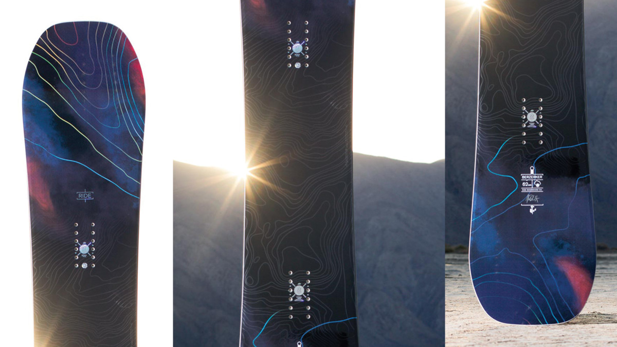 Name Droppin' RIDE Berzerker Rider Endorsed Snowboards of 2018