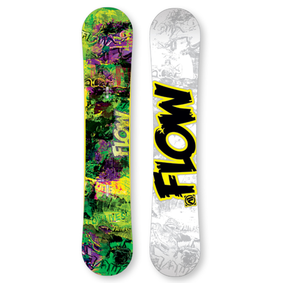 Baffle Verwisselbaar rechtdoor Flow Verve Snowboard - Snowboarder