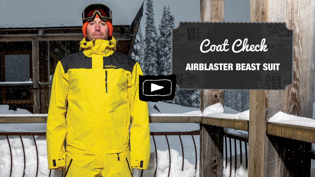 The Coat Check 2019—The Airblaster Beast Suit Reviewed - Snowboarder