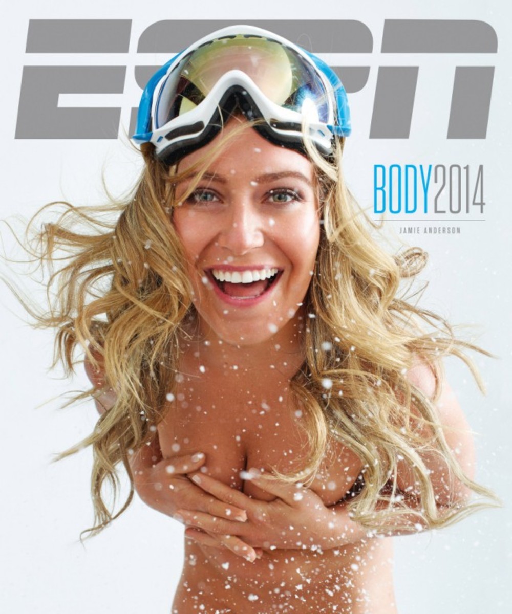 Jamie Anderson Nude In The 2014 ESPN Body Issue - Snowboarder