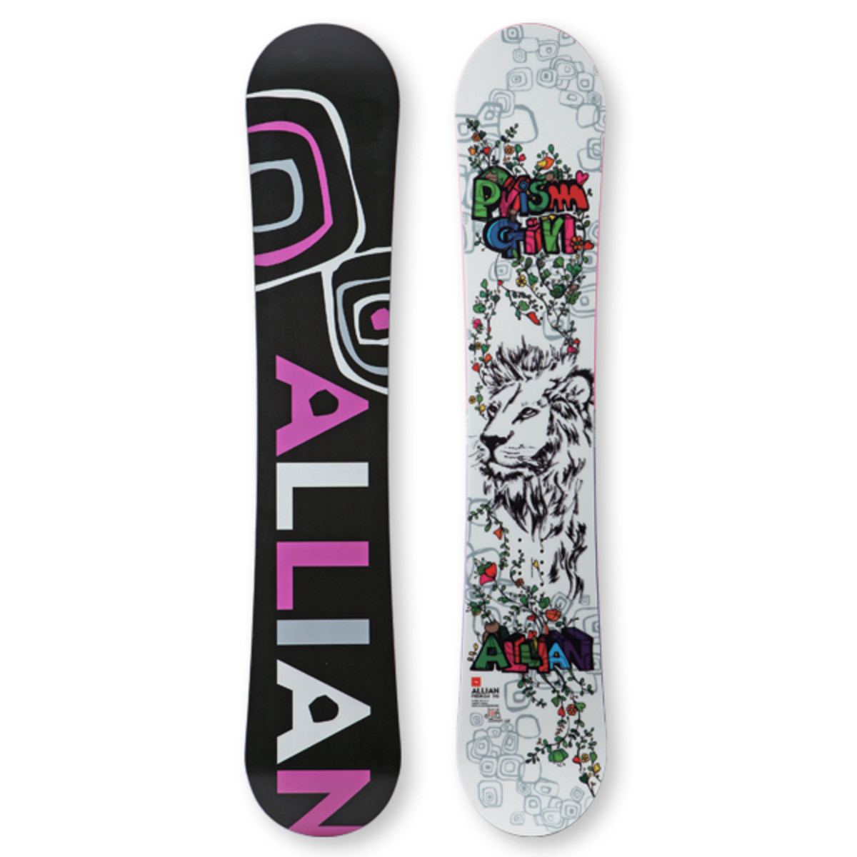 Allian Prism Girl Snowboard - Snowboarder