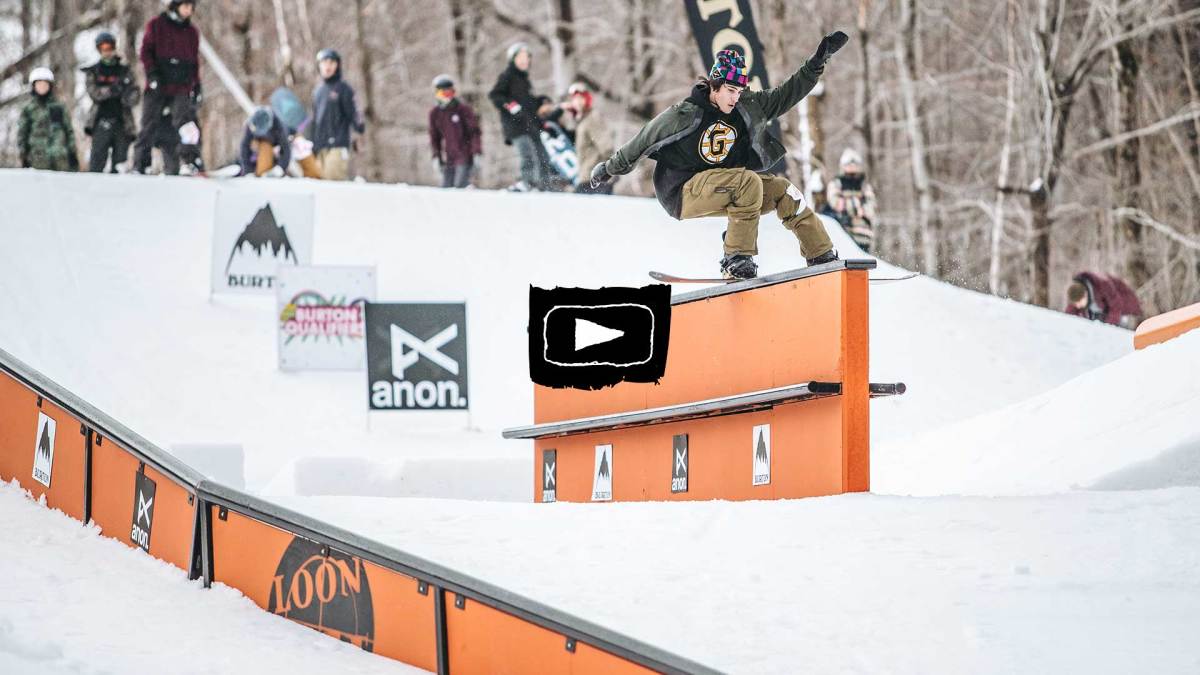 20182019 Burton Qualifiers Tour Stop 2 New Hampshire Snowboarder