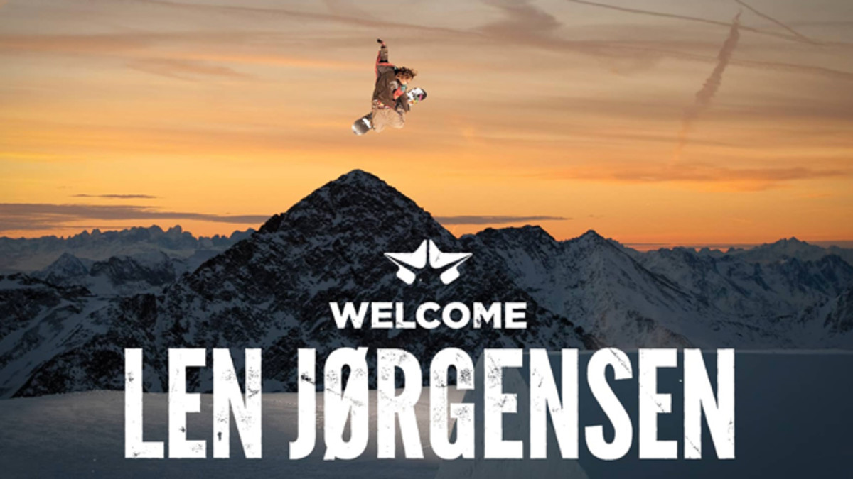 Len joins the Rome Snowboards Pro Team Snowboarder