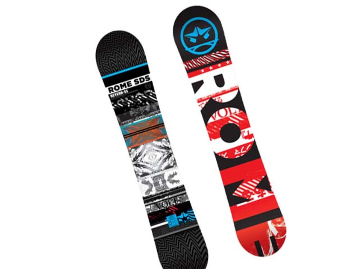 Rome Reverb Rocker Snowboard - Wide - Snowboard
