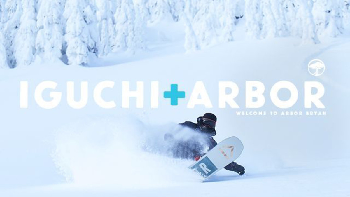 Arbor Snowboards Bryan Iguchi to the team Snowboarder