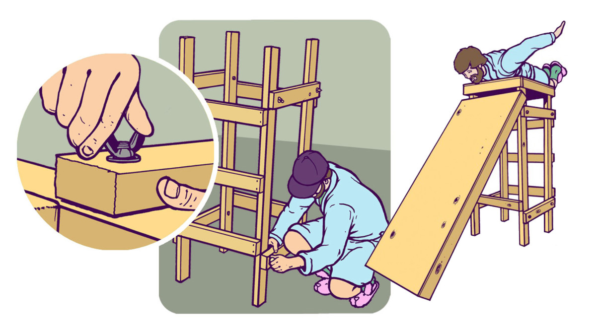 How To Build A Drop In Ramp Snowboarder