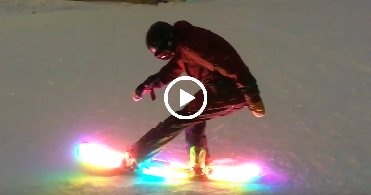 Everything You Need to Know about the LED Snowboard Snowboarder