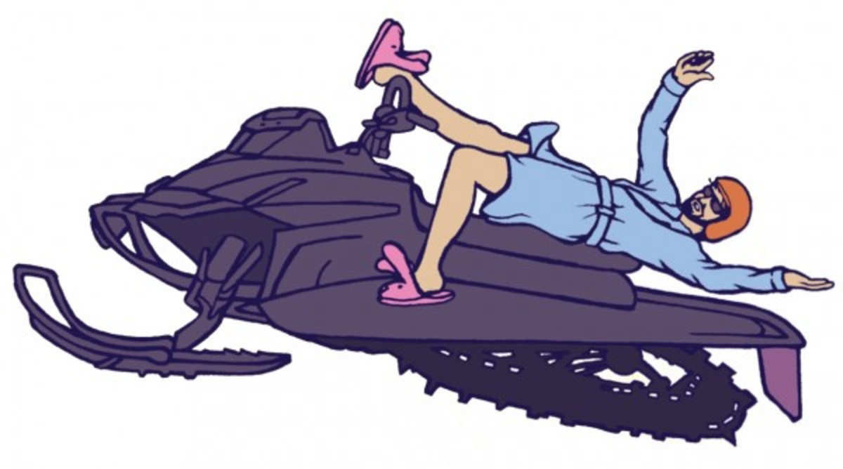 How To Ride A Snowmobile Without Getting Bucked TransWorld