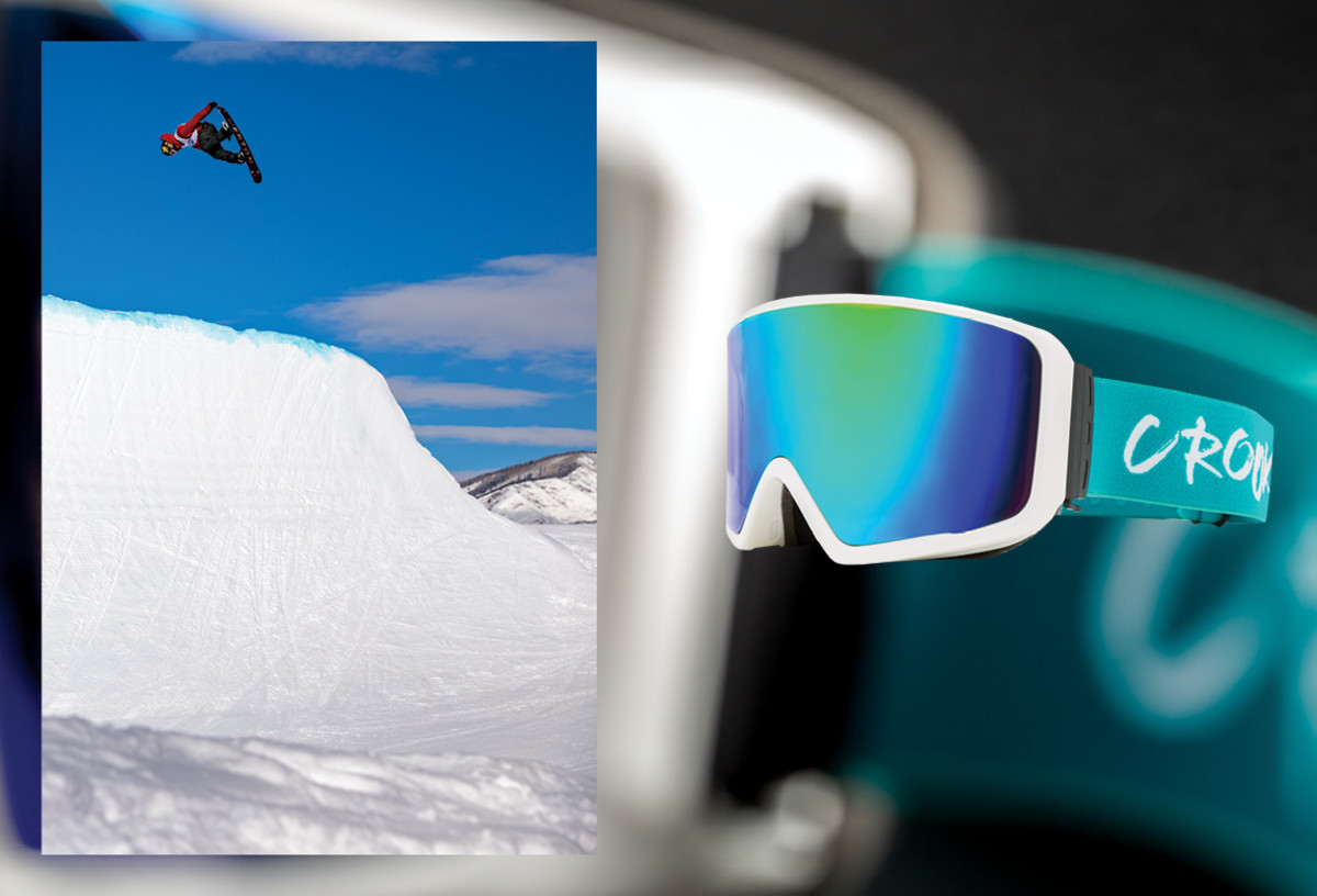 Snowboarding gear goggles sales