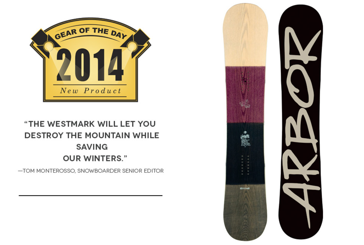 Gear of the Day: Arbor Westmark Snowboard