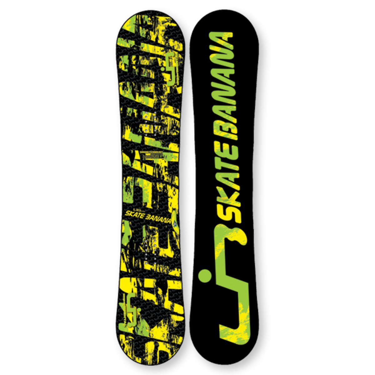 LibTech Banana Snowboard - Snowboarder