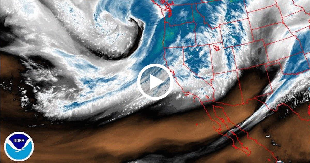 Winter Weather NOAA Forecasts Pacific Northwest to Get Blasted with Storms Snowboarder