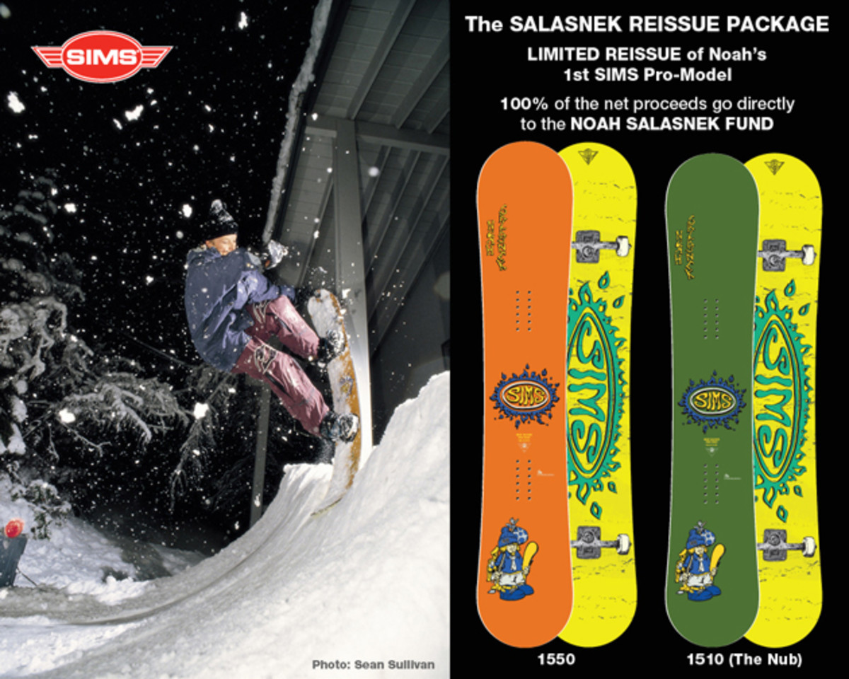SIMS SNOWBOARD: 2024 NOAH SALANEK 93' NUB REISSUE & Union