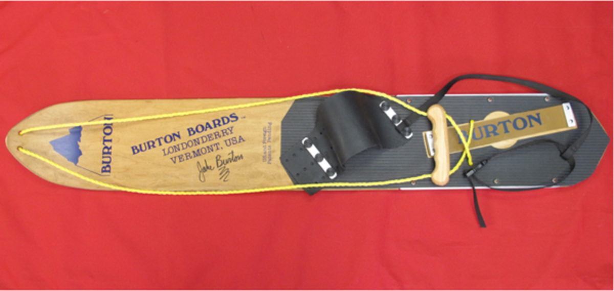 $11,211 for Vintage Burton Snowboard