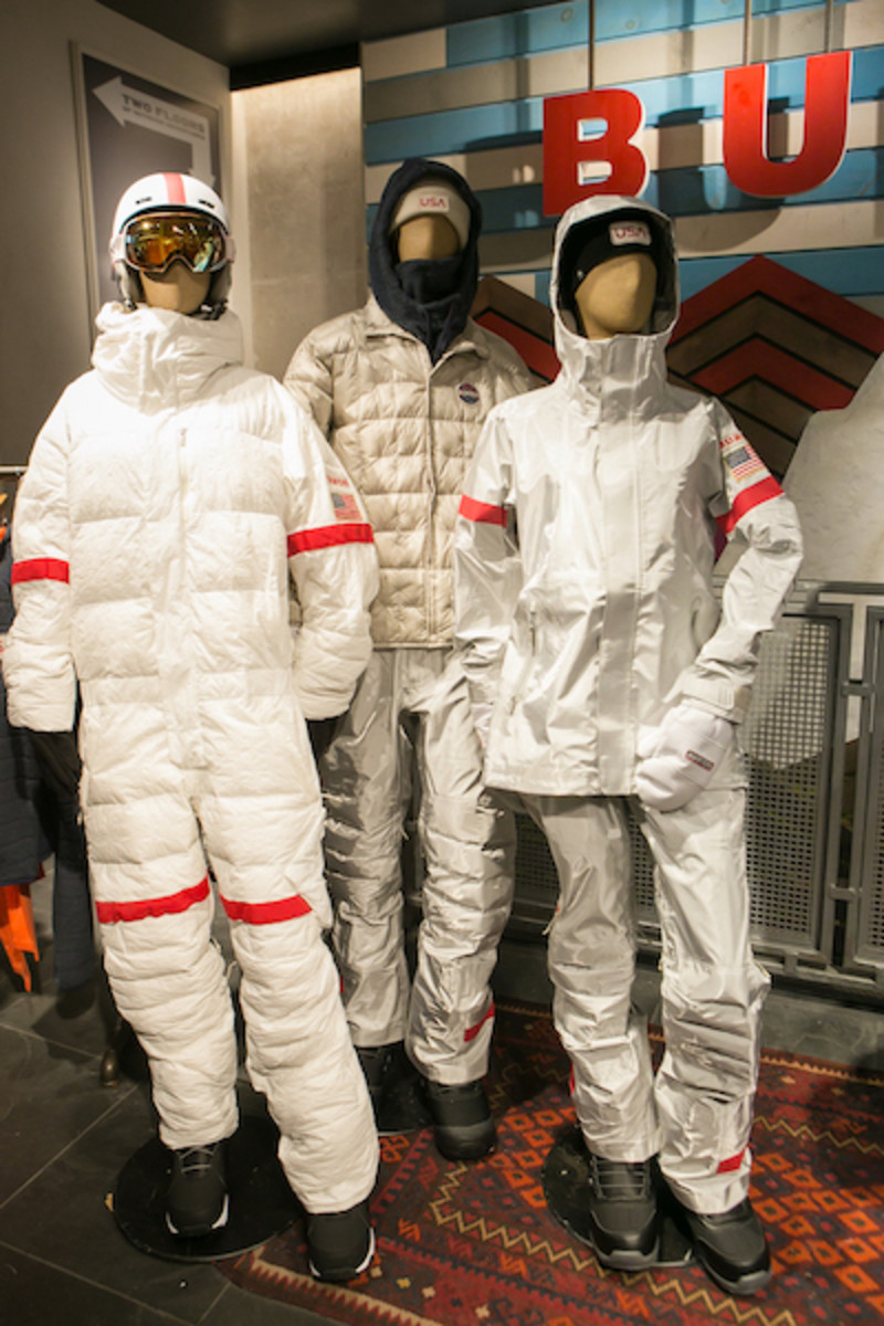 U.S. Olympic Snowboard Team Uniforms Unveiled for U.S. Olympic Snowboard Team Uniforms Unveiled for
