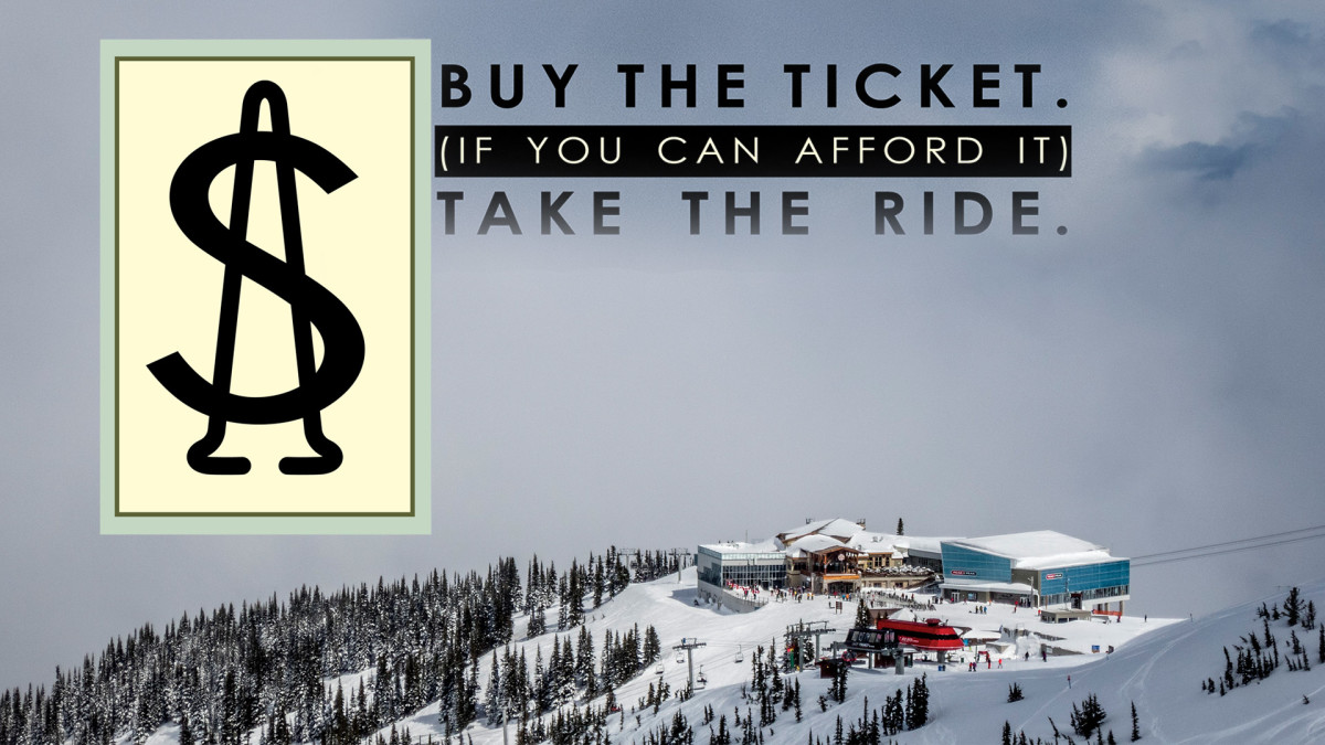 How Did Lift Tickets So Expensive? Snowboarder