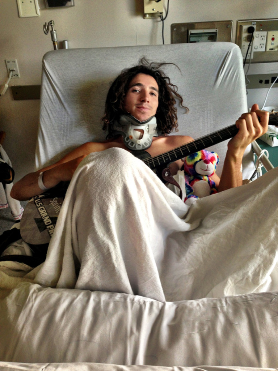 Luke Mitrani Continues to Heal in Christchurch, New Zealand Snowboarder
