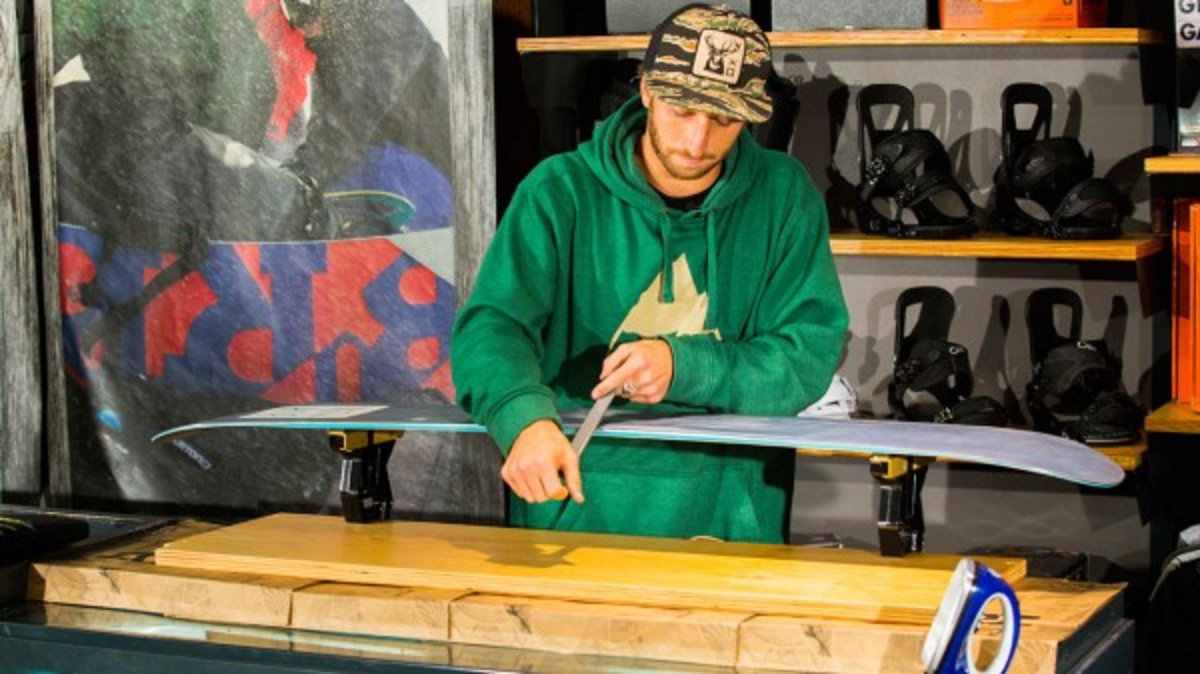 How To Snowboard Tips How to detune your snowboard video TransWorld