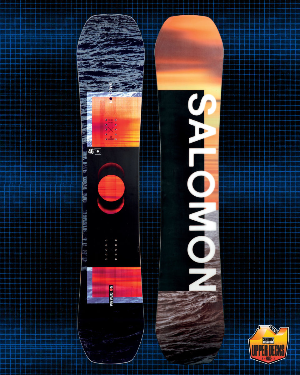 Microcomputer Calligrapher gewelddadig 2021 Upper Decks Park Boards: Salomon No Drama - Snowboarder