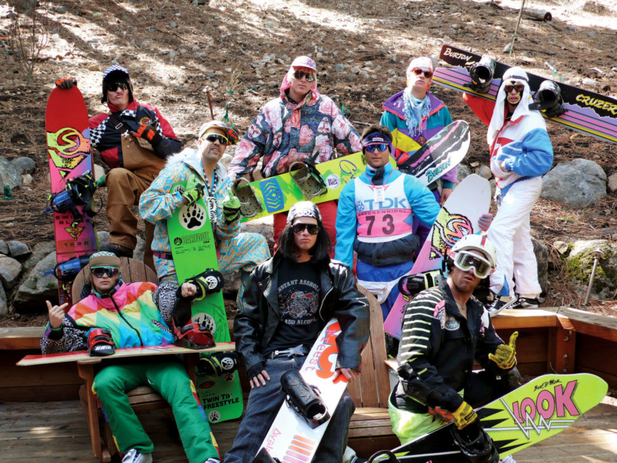 Eddies Archive Evidence from the DC Mountain Lab Days Snowboarder