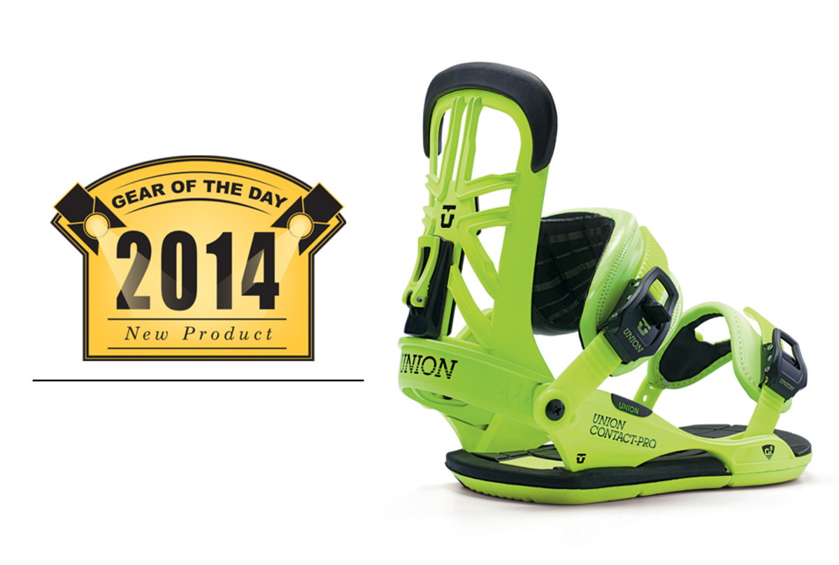 Gear of the Day: Union Contact Pro Bindings - Snowboarder