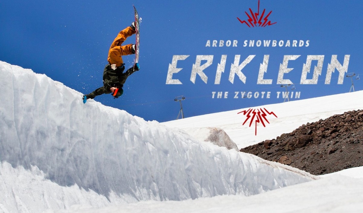 Arbor Zygote Twin x Erik Leon Edit Snowboarder