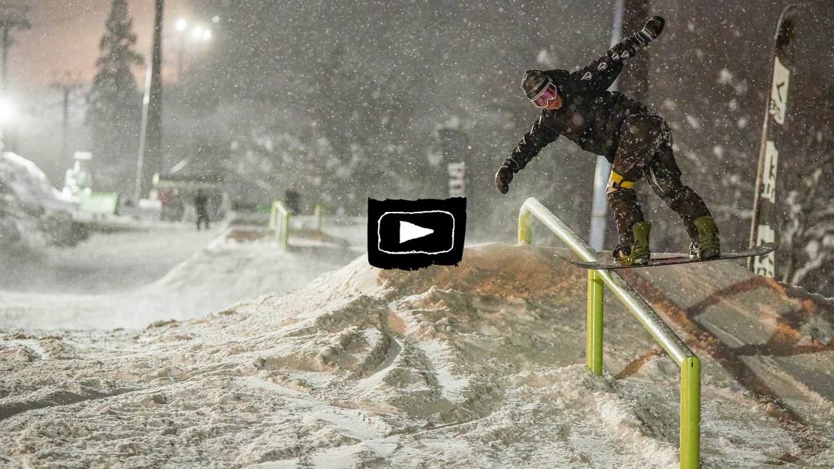 20182019 Burton Qualifiers Tour Stop 5 Japan Snowboarder