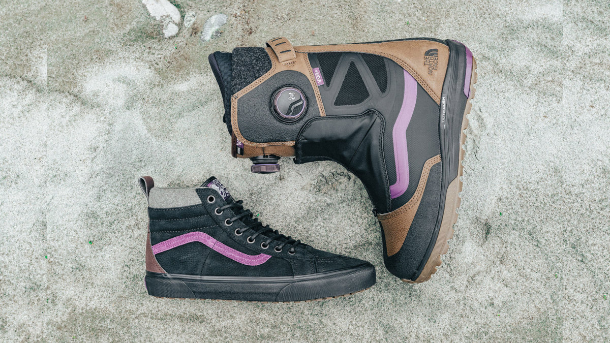 Vans Partners with The North Face to Launch FlashDry Technology on Verse Snowboard Boot Snowboarder